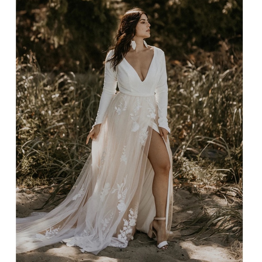 She Wore Flowers Bridal Dress